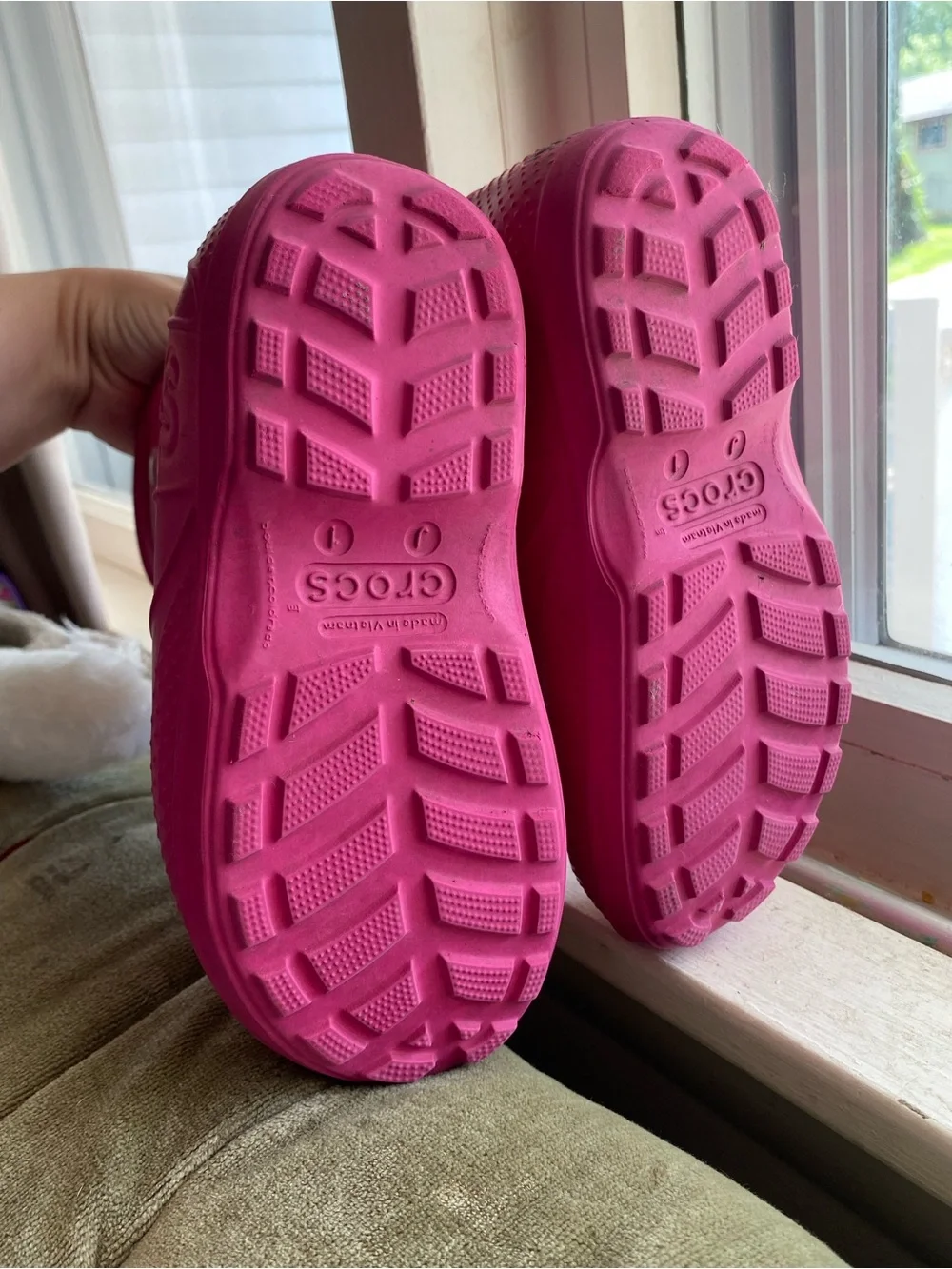 CROCS girls rain